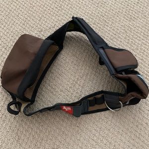 Camo FABRIC HORSE utility belt w/ can koozie